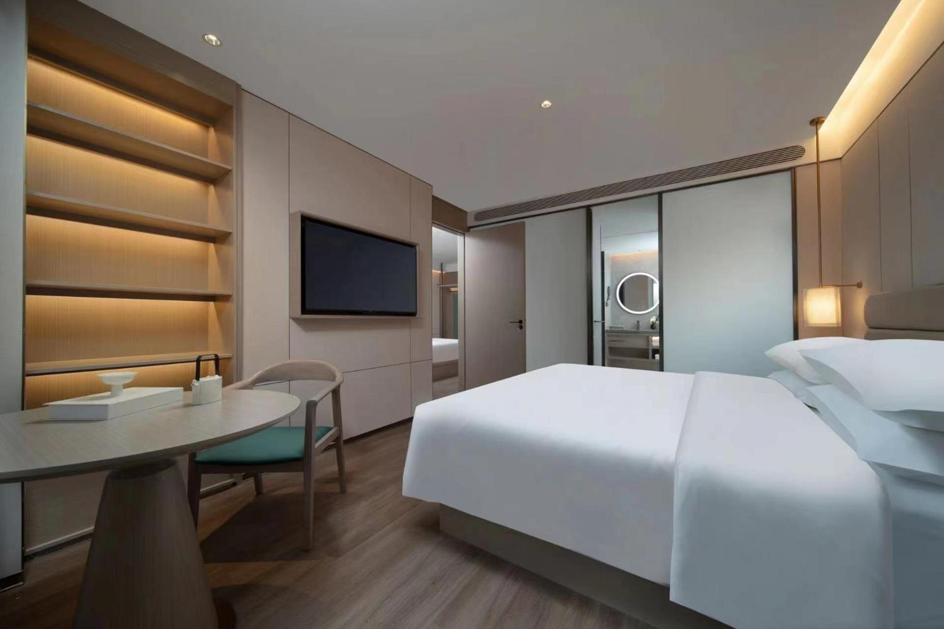Manju Hotel Shaoxing Keqiao Wanda Kültér fotó