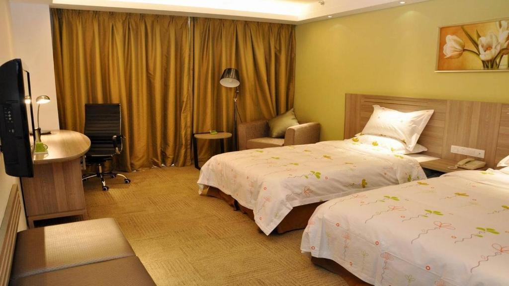 Manju Hotel Shaoxing Keqiao Wanda Kültér fotó